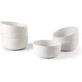 Excelsa 6er-Set Schälchen Nordic aus Keramik 14,5x6,5 cm weiß