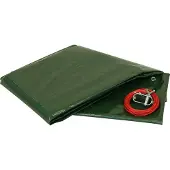 Trend-Pool PEB Winterabdeckplane 180 g/m² Achtform | Oval 530 x 320 - 540 x 350 cm