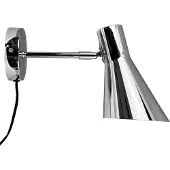 Dyberg Larsen Wandleuchten Wandlampe LED Wandbeleuchtung Leselampe Deko Nachttischlampe Wohnzimmer Metall Schlafzimmer DL12 Chrom