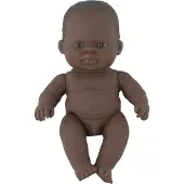 Miniland Afrikanische Babypuppe 21 Cm One Size