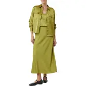 Comma Skirts Green Größe: 42 | Midiröcke Outlet | Damen | Grün