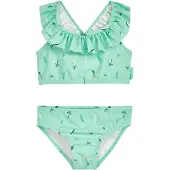 Playshoes UV-Schutz Bikini Surfbrett Palme in mint | Gr.: 98/104