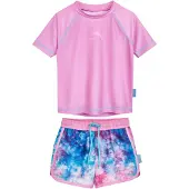 Playshoes UV-Schutz Bade-Set Batik in violett | Gr.: 158/164