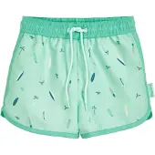Playshoes Beach-Short Surfbrett Palme in mint | Gr.: 110/116