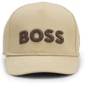 BOSS Kids Cap aus Baumwoll-Twill mit Logo-Stickerei Grösse 42