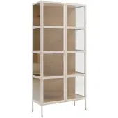 Momax Vitrine Amy Eichefarben/Beige