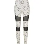 Urban Classics Leggings "Damen Ladies Tech Mesh AOP Leggings"