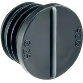 Eisedicht Dichtstopfen 25mm für Leerrohre, 20 Stück