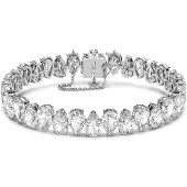 Swarovski Armband - Millenia Pear cut Rhodium plated - Gr. M - in Weiß - für Damen
