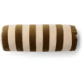 Essenza Bell Slate brown Nackenrolle 22 x 50 cm