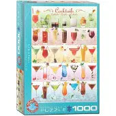 Eurographics Cocktails 1000pcs, 1000 Stück(e), Speisen und Getränke