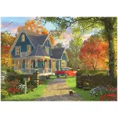 Eurographics Blaues Landhaus Puzzle 1000 Teile
