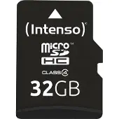 Intenso 32 GB microSDHC Karte Class 4 inkl. SD-Adapter