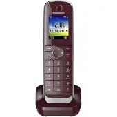 Panasonic KX-TGJA30EX, Bordeaux, TFT, 4,57 cm (1.8"), 128 x 160 Pixel, 65536 Farben, 120 g