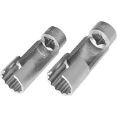 Ks Tools 405.0160 3/8" Einspritzleitungs-Schlüssel-Satz, 2-tlg