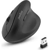 Perixx PERIMICE-608, rechts, Optisch, RF Wireless, 1600 DPI, Schwarz