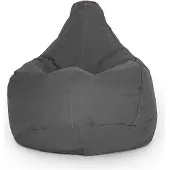 Hannah Home , Damla - Grey, Sitzsack, Grau, 80 x 30 x 75 cm