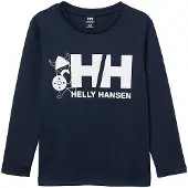 Helly Hansen K HH Tech Graphic LS TOP navy (598) 3