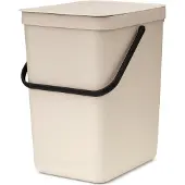 Brabantia Mülleimer Sort & Go - 25 Liter - Soft Beige