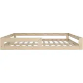 Need Sleep Kinderbett Bodenbett 120x200 cm mit Rausfallschutz aus Fichtenholz