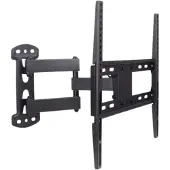 Happyment TV-Wandhalterung Vaylen – Für 32"-55" – Drehbar & Neigbar – Ultra Slim & Platzsparend – Schwarz