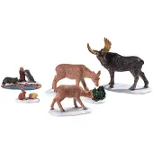 Lemax Weihnachtsfigur Wild animals set of 5 (multi)