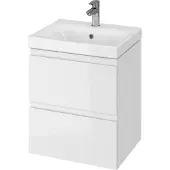 Cersanit Moduo Set 983 slim 50 weiß DSM Unterschrank + Waschbecken S801-229-DSM