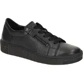Gabor 73.334 Damenschuhe - bequeme Schnür- Halbschuhe schwarz Freizeit NEU