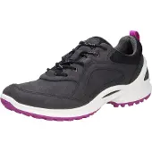 Ecco Biom Energie W 8508130200 Damen Sneaker, Leder/Textil, Black Wechselfußbett - Damenschuhe Sneaker, Schwarz, leder/textil