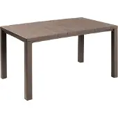 Keter 247104, Schwarz, Cappuccino, Kunststoff, Rechteckige Form, 4 Bein(e), 900 mm, 1470 mm