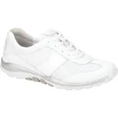 Gabor ROLLINGSOFT Damenschuhe - bequeme Schnür- Halbschuhe weiß Freizeit NEU