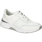 Gabor ROLLINGSOFT Damenschuhe - sportliche Schnür- Halbschuhe weiß Freizeit NEU
