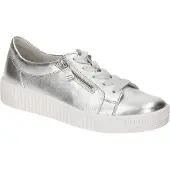 Gabor 83.334 Damenschuhe - Halbschuhe - Sneaker silber Freizeit NEU