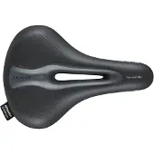 Terry Fisio Flex Gel Max, Fahrradsitz, Stadt, Frauen, Schwarz, Einfarbig