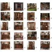 Xl Moebel Gmbh Fernsehschrank Anbauwand Wohnwand TV Schrankwand Massivholz Landhaus Massivholz