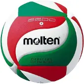 Molten - Volleyball Logo PP218 (5) (Weiß/Rot/Grün)