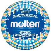 Molten - "1300" Volleyball Strand PP1178 (5) (Blau)