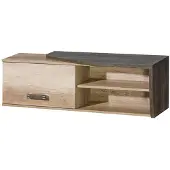 AEA Wohnwand Wohnwände Set Kommode Schrank TV Ständer Regal Wohnzimmer 6tlg. Möbel