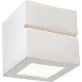 Sollux Wandleuchte Keramik LEO LINE 1xE27 15W Keramik 14x14x14cm