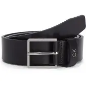 Calvin Klein Ledergürtel "FORMAL BELT 3.5CM" Monogramm-Logo an der Gürtelschlaufe