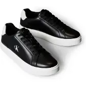 Calvin Klein Sneakers Classic Cupsole Laceup Lth YM0YM01435 Schwarz 43