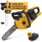 Stiga Akku-Kettensäge "CS 300e" 12" Schwert, inkl. 2x 4 Ah Akku und Ladegerät