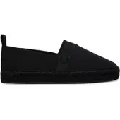 Calvin Klein Espadrilles Oblique Espadrille Webbing HW0HW02934 Schwarz