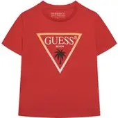 GUESS T-Shirt L6GI27 J1314 Rot Regular Fit