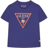 GUESS T-Shirt L6GI27 J1314 Violett Regular Fit