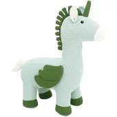 Crochetts Großes geflügeltes Einhorn-Plüschtier mit Zusatzsitz für Kinder LT-FTDJS – 98 x 33 x 88 cm MAXI