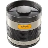 Walimex pro Spiegel Objektiv 800/8,0 DSLR kompatibel mit Nikon Z – Länge 131mm – für 800mm Brennweite – Vollformat/APS-C Sensor – für Reise Natur Tiere – K-Mount T2-Adapter – 3,5m Naheinstellgrenze