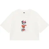 Adidas T-Shirt Disney Minnie Mouse JL9191 Weiß Loose Fit