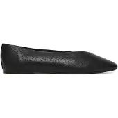 Calvin Klein Ballerinas Square Ballerina Aop Lth HW0HW02936 Schwarz