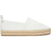 Calvin Klein Espadrilles Oblique Espadrille Canvas HW0HW02931 Weiß 37